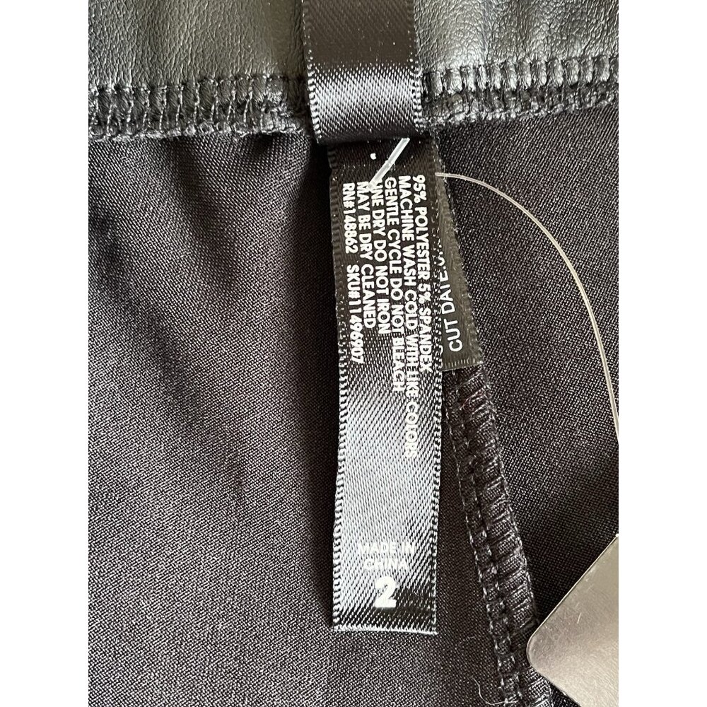 Torrid Faux Leather Moto Leggings NWT 2X 18 20 Black High Rise - Picture 11 of 12